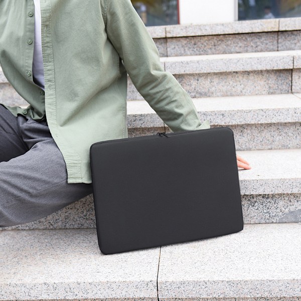 Vandtæt laptop taske cover 11 12 13 14 15 15.6 In mørkeblå dark blue 14 inches