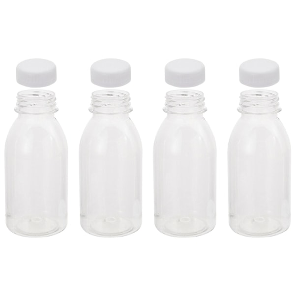 10 st dricksflaskor, plastflaskor för drycker, återanvändbara dricksflaskor - PP-material, hög temperaturbeständighet