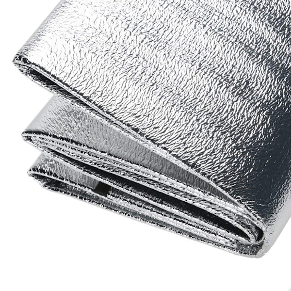 Aluminiums Skum Campingmåtte Isolationsmåtte Isolerende Tæppe Foldbar Teltmåtte Gulvmåtte Termisk Måtte Måtte Lavet af Aluminiumfolie 180X200