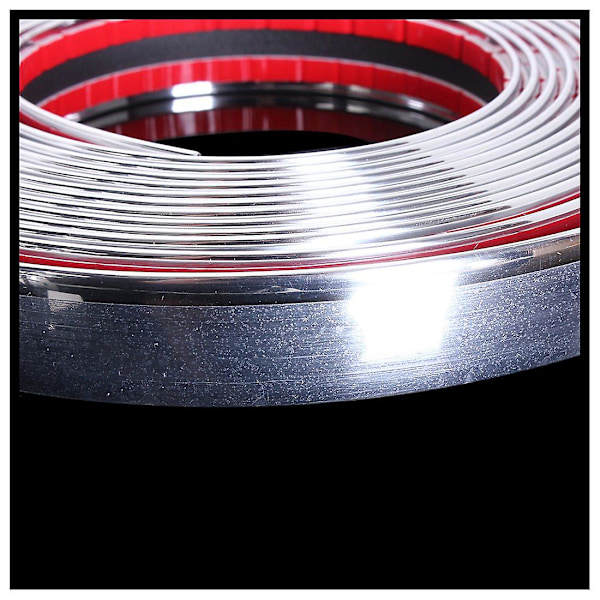 20mm 5m krom bilstrip