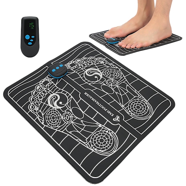 Fotmassage Elektrisk Massageplatta Muskelstimulator Akupunktur Formande Benplatta