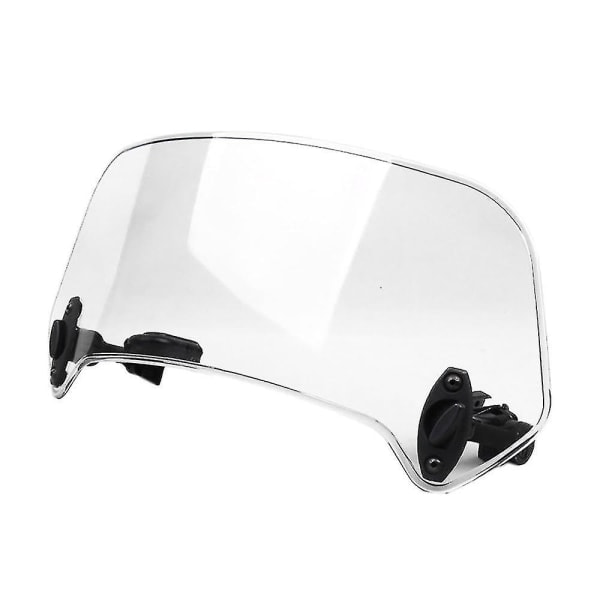 Transparent Färgad Universal Motorcykel Justerbar Vindruta Förlängning Vindruta Spoiler Deflektor
