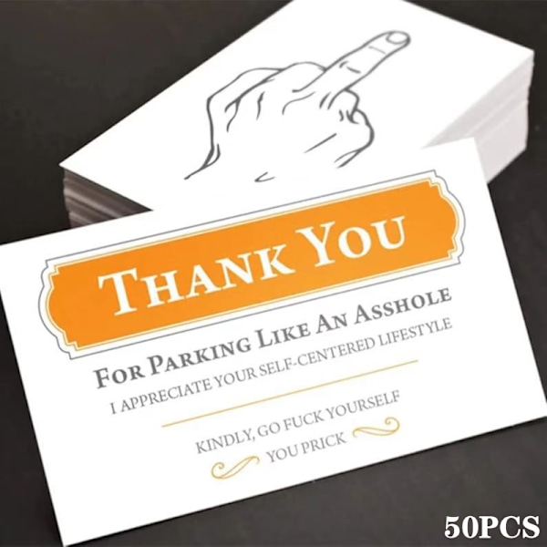 Funny Bad Parking Violation Stickers