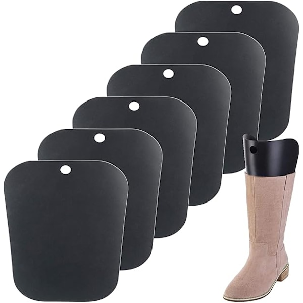 Støvelholder for par, skoblokk, plaststøvelblokk, forminnlegg, støtte for høye støvler, skohorn, lang for menn og kvinner【mo】
