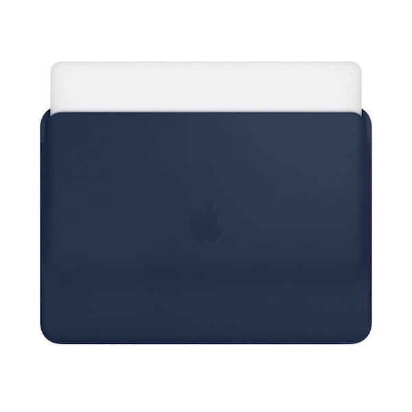 Applen nahkakuori MacBook Pro 13 tuuman ja Macbook Air -malleille Midnight blue