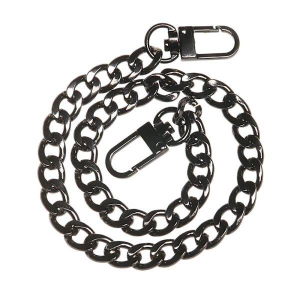 Skulderrem stropper Håndtaske Kæde SORT 80CM - lager sort black 80 cm