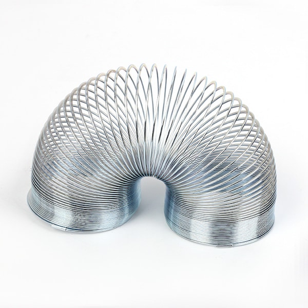 Original Slinky Gående Fjærleketøy, 2,75 tommer i diameter Metall Slinky, Fidget Toys