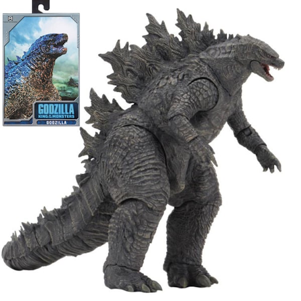 Godzilla vs. Kong: Godzilla Exquisite Basic Series PX Actionfigur 2019 Filmudgave Godzilla King of the Monsters Leddelt Actionmodel Legetøj