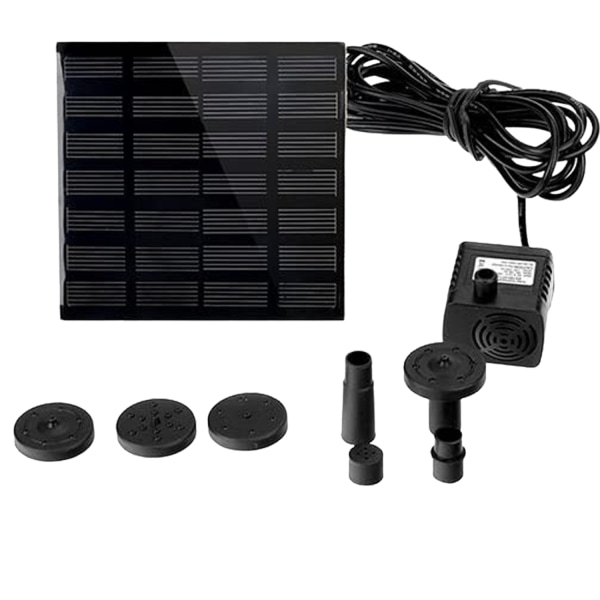 150L-H solenergidriven fontän nedsänkbar vattenpump