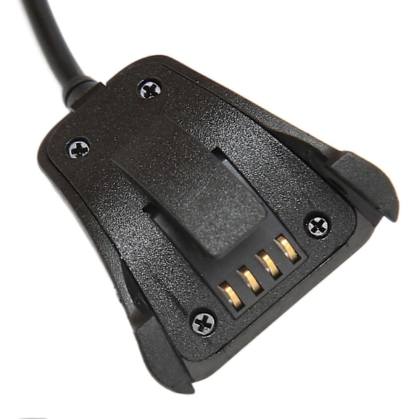 Erstatningsoplader til TomTom ur USB-ladekabel til TomTom Runner2 til TomTom Adventurer 1m Sort