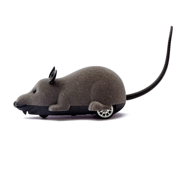 Radiostyrt Mus / Katteleke - Leke for Katt gray Grey