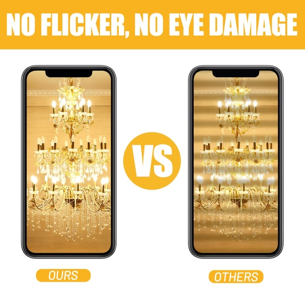 G9 LED-pærer Varmt Hvit, 3W, 300LM, 3000K, Erstatning for 30W G9 Halogenpære, Flimmerfri Ikke Dimmerbar for Belysning Dekor, Kroner, 10-pakning