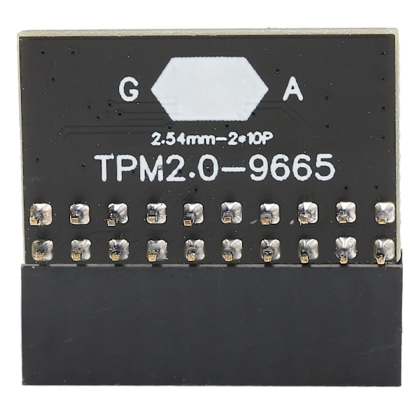 TPM 2.0 Krypteringssikkerhedsmodul 20Pin 2 10P Standalone Crypto Processor TPM 2.0 Modul til Win11 til Gigabyte til ASUS