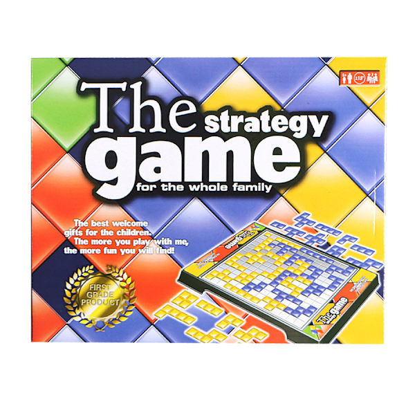 Tetris Family Tabletop Game Intelligence Puzzle Square Två Personers Utgåva Gladiator Schack Förälder-Barn Barns Leksak