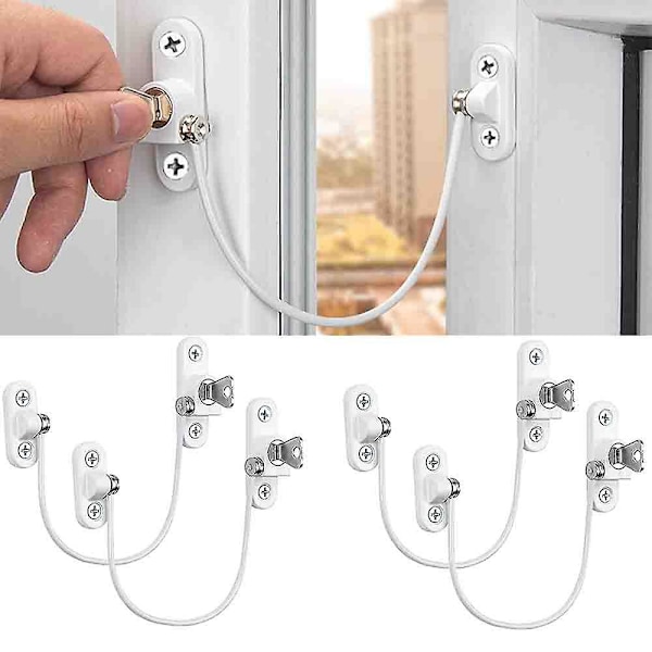 pcs Window limiter Lock Window limiter Baby Window lock Window lock Door lock COLOUR: White