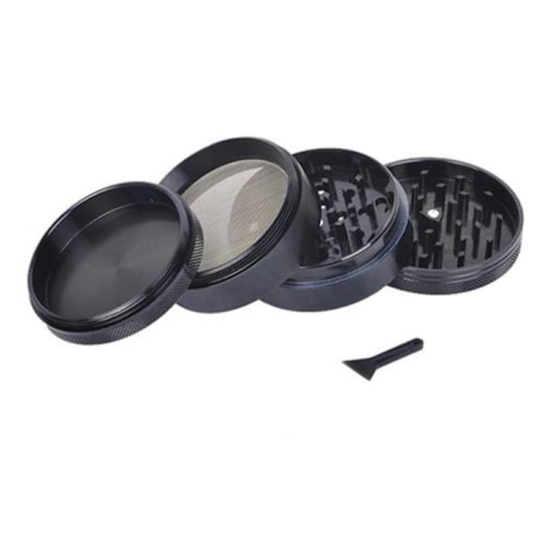Zinklegering Rök Grinder 40mm Metall 4 Lager Rök Grinder 4 Lager Rök Kross Grinder