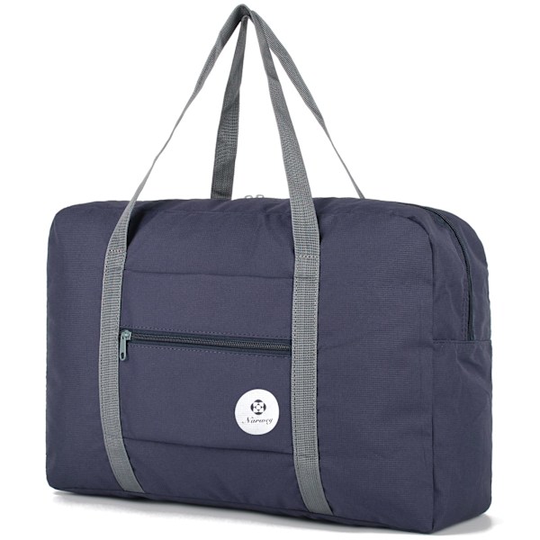 Easyjet Airlines Kabinbag 45x36x20 Understell Foldbar Reisebag Holdall Tote Håndbagasje Overnatting for Kvinner og Menn 25L