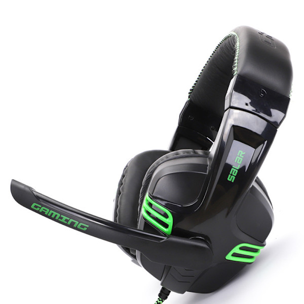 KX101 Headset Gaming Computer Headset Subwoofer Gaming Headset med mikrofon