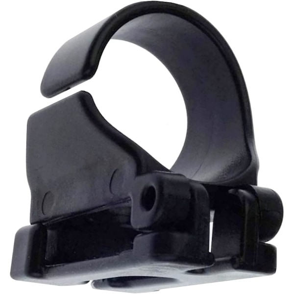 4-pak universal snorkelholder i plastik, 25 mm, til dykning og snorkling