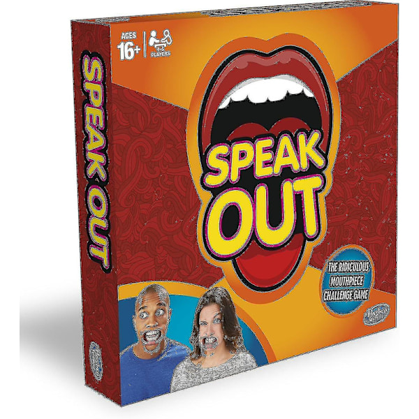 Roliga och Svåra Tandställningsspel - Språkutmaning - Speak Out Tandställningsspel - Roliga Spelrekvisita