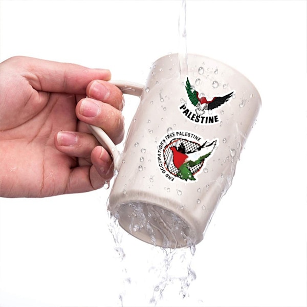 100 stk Palestina klistremerker gratis land klistremerke gave til motorsykkel【YD】