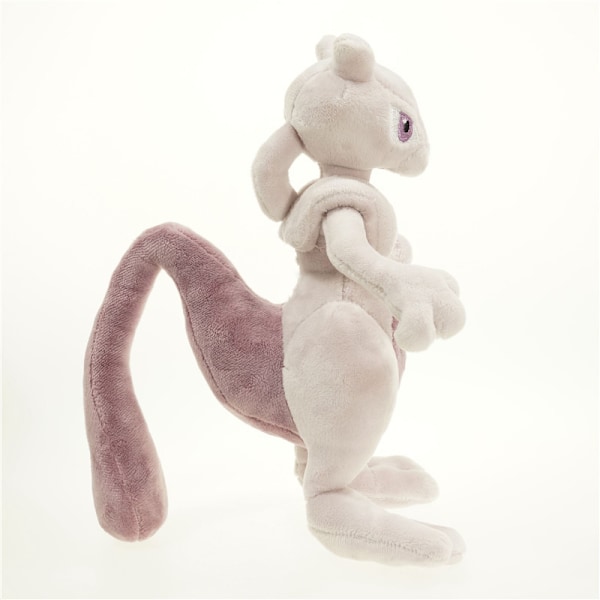 28 cm Mewtwo-Hvid Cool Plysdukke, Blød og Behagelig Magi