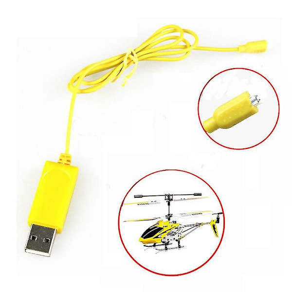 RC Helikopter Syma S107 S105 USB Mini Oplader Ladekabel Dele