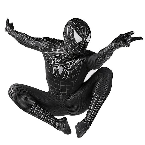 Black Venom 2 Spiderman Jumpsuit Spider-man Body Cosplay Costume Adult/Kids