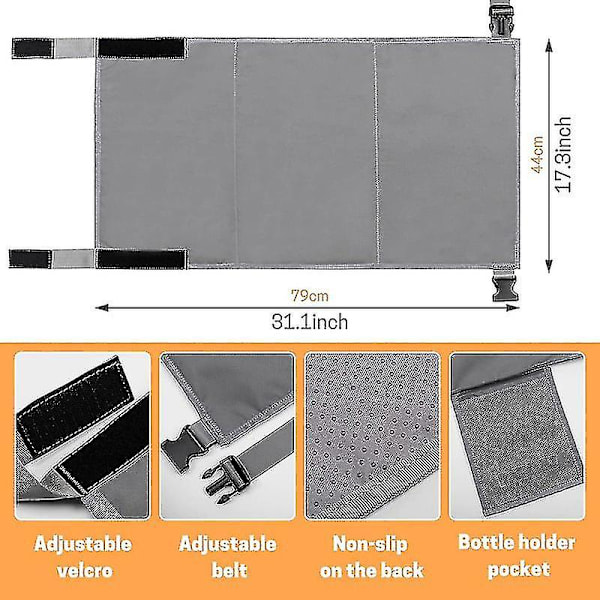 Lentokoneen sänky jalkatuki sänky lapsille riippumatto lentokoneen istuimen jatke jalkatuki Gray