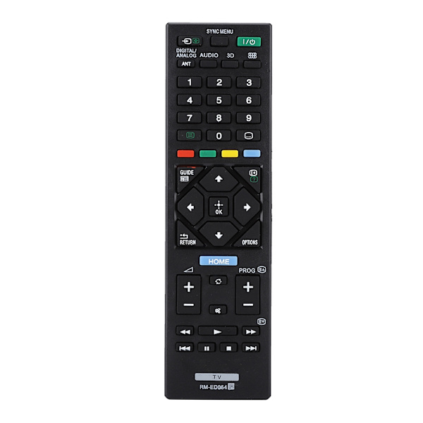 TV-fjärrkontroll ersättning för Sony RM-ED054