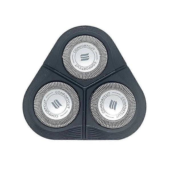 Erstatningsbarberhode for S1000 S1010 S1020 S1050 S1060 S1070 Serie 1000 Blad Reservedelsblad 【YD】 Black Silver