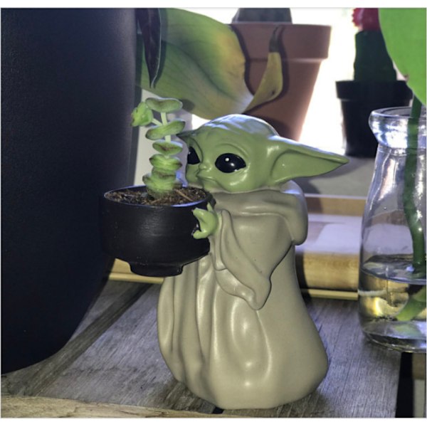Baby Yoda kruka för inomhus-, utomhus-, hem- och trädgårdsbruk