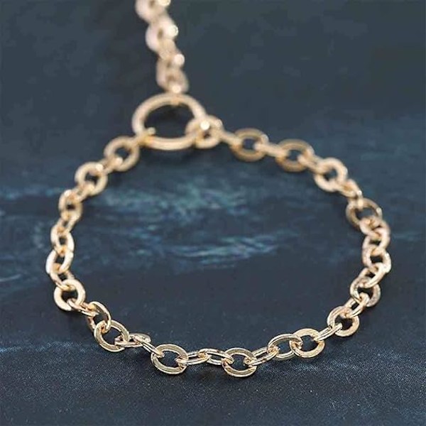 Fingerring Armband Guld Slavarmband Handkedja Ringlänk Bra