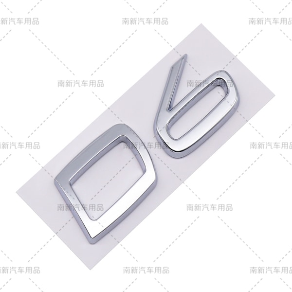 D2 D3 D4 D5 D6 D7 D8 merke egnet for Volvo modifisert bilvolum bak digital engelsk[YD] D2-Silver