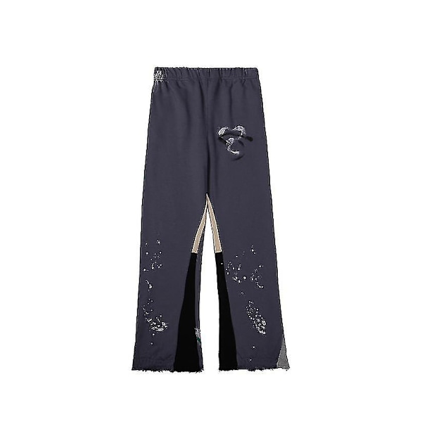 Gallery Dept Speckled Graffiti Guard Pants Straight Jeans Herre- og Damebukser Casual Bukser [Redusert!!!Nytt Tilbud] Oransje Orange L