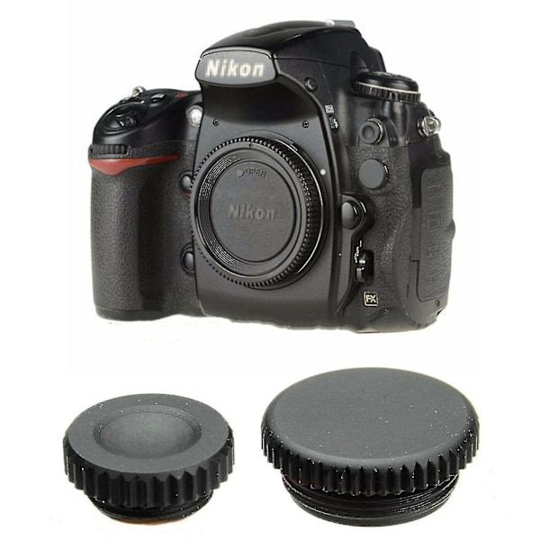 Dslrkit Fjernbetjening + Flash PC Sync Terminal Lås Beskyttelsessæt til Nikon D200 D2x Fuji S3