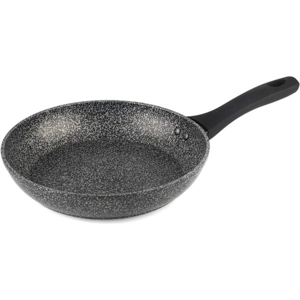 24 cm stekpanna med non-stickbeläggning, smidd aluminium, slitstark non-stickbeläggning, PFOA-fri - induktion, diskmaskin- och metallredskapssäker