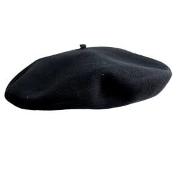 SUMMER BLACK Men's & Women's beret black