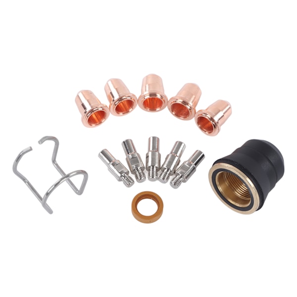 13 Piece Red Copper Cutting Torch Accessories Set Convenient Cutting Torch Consumables for Trafimet S45