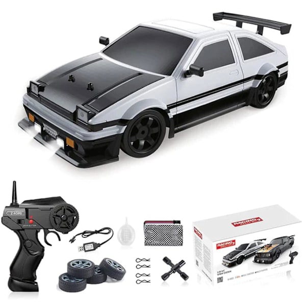 Ae86 1/16 RC Driftbil, Højhastigheds Fjernstyret Driftbil