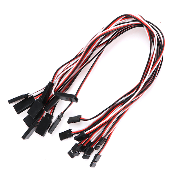 10st 30cm Servo Förlängningskabel för RC Futaba JR Modell[YD] 10 pcs