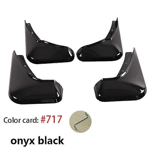 Främre Bakre Stänkskydd Blå För Volvo XC60 S90 18 2019 2020 2021 2022 Skärmstänkskydd Smuts Skydd Tillbehör[YD] xc60onyx black