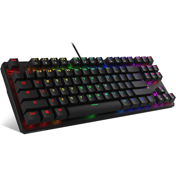 Tecware Phantom 87 Key Mekanisk Tastatur, RGB LED, Outemu