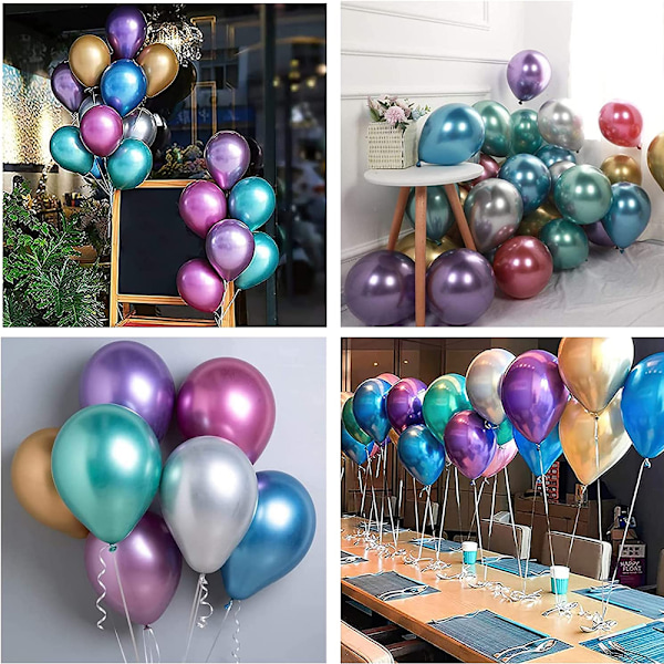 Latex Balloner, Bryllup, Fødselsdagsfest, Baby Shower, Jul