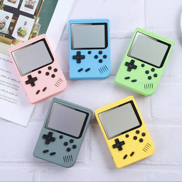 Gameboy Plus - 500 Spill - TV - Kontroller - (Blå) - Lager i Sverige -