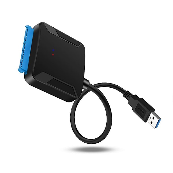 USB 3.0 til SATA-kabel USB3.0 Harddiskadapterkonverter 2,5/3,5 tommers ekstern HDD SSD-adapter for bærbar PC Xbox One Xbox 360 PS4