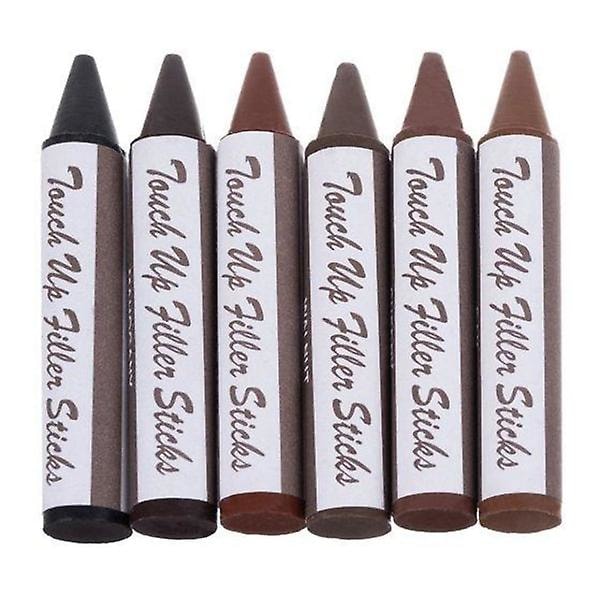 Reparationspenna för möbler och paneler - 12-pack Multicolor