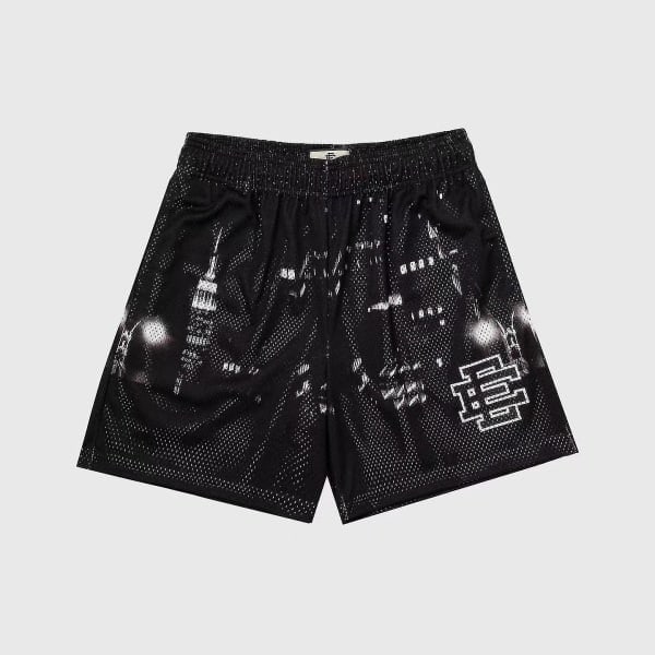 2023 Nya Eric Emanuel EE Basic Shorts New York City Skyline 2022 Nya Träningsshorts För Män Andningsbara Mesh Casual Shorts 26 L