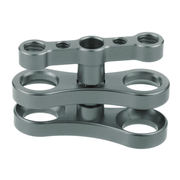 1/2/3 Aluminium Standard 1 Kuleklemme for Undervannsdykking rød 7,01 x 4,50 cm [YD] red 2.76 x 1.77 Inch 1Set