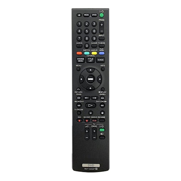 RMT-D249P Fjernkontroll for Sony DVD RDR-DC205 RDR-ATAT200 RDR-HX680 RDR-HX785 RDR-HX980 RMT-D224P RMT-D240A